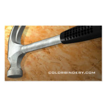 Wood and Hammer Business Card
