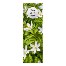Wood Anemone Business Card Templates