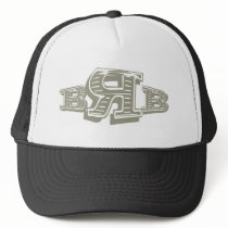 wood brb trucker hats