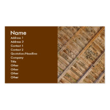 Wood Business Card