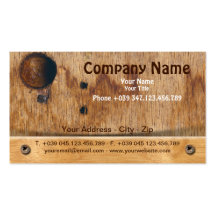 Wood Business Card