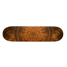 Wood Carving Custom Skateboard