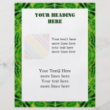 WOOD Element kaleido pattern Flyers