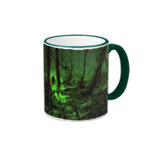 wood elf avatar ceramic mug