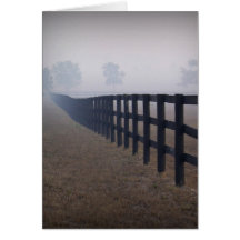 "Wood Fences" Greeting Cards