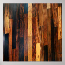 Wood Flooring Poster