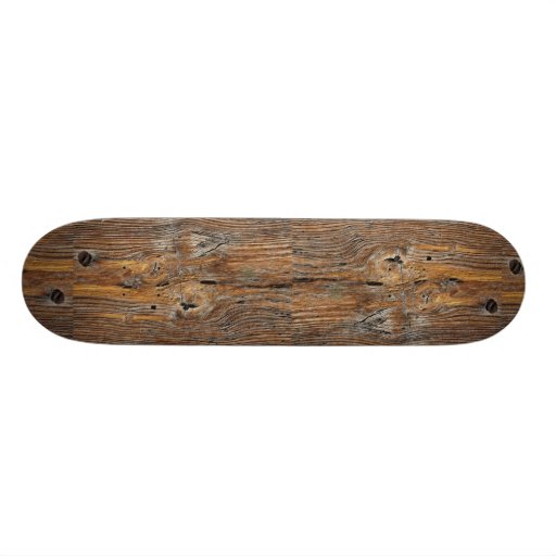 Wood grain, sheet of weathered timber skateboards