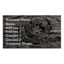 Wood Knot Business Card