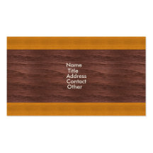 Wood Panel Pattern Business Cards