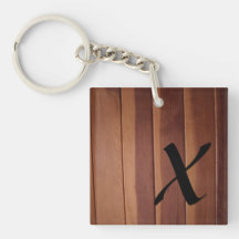 Wood Panel Texture Keychains
