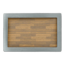 Wood Panels Belt Buckle