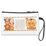 Wood Rat born Virgo 1984 by Valxart.com Wristlet Clutches