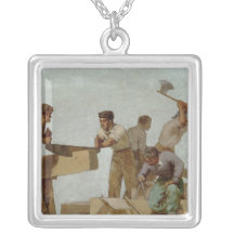 Wood Structure Necklaces