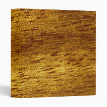 Wood teak 3 ring binders