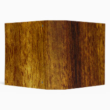 Wood teak Avery Binder