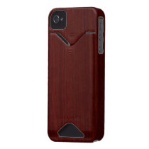 Wood Texture iPhone 4 ID Case-Mate