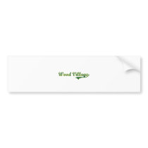 Wood Village Oregon City Classic bumper stickers