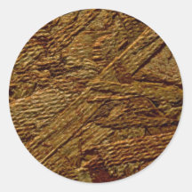 Wood with fiberglass stickers