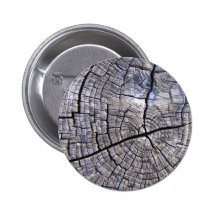 Wood Wooden Pinback Buttons