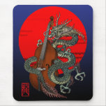 Woodbass dragon 02 マウスパッド