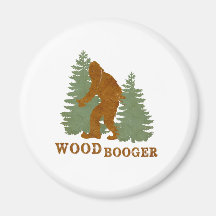 Woodbooger Refrigerator Magnets
