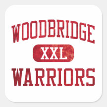 Woodbridge Warriors Athletics Sticker