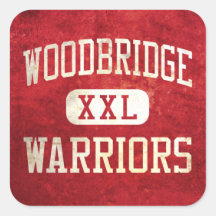 Woodbridge Warriors Athletics Sticker