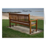 Wooden Bench Thank You Card