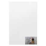Wooden Building Hayloft Door Open Stationery