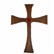Wooden Cross Photo Cut Out