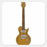 Wooden Guitar Stickers