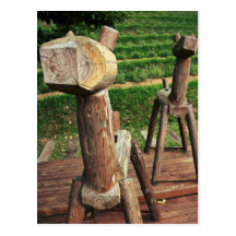 Wooden Horses Post Cards