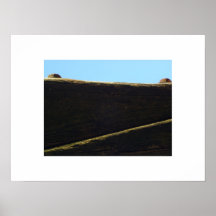 Wooden  Impression on Canvas Poster
