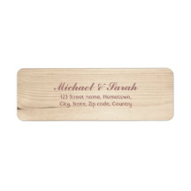Wooden Labels