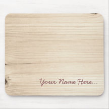Wooden Mouse Pads