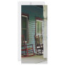 Wooden Rocking Chairs on Porch Custom Rack Cards