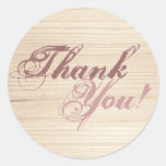 Wooden stickers