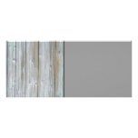 Wooden Siding Rack Card