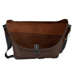 Wooden style messenger bag