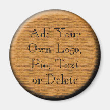 Wooden Template Magnet