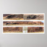 Woodford Shale, Henry House Creek, Oklahoma Poster