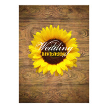 Woodgrain Rustic Country cowboyWedding Custom Invites