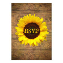 Woodgrain Rustic Country cowboyWedding Custom Invites