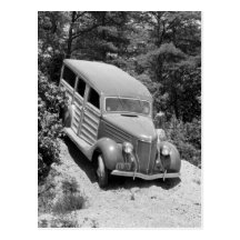 Woodie in the Woods, 1930s Post Cards