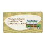 Woodie Wagon Label