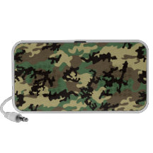 Woodland Camo Doodle Speaker