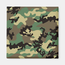 Woodland Camo Magnet