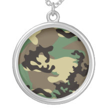 Woodland Camo Necklace