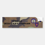 woodland camo, TX military forces Bumper Stickers