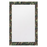 Woodland Camouflage Background Template stationery